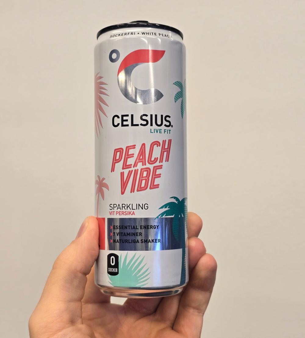 Celsius Peach Vibe