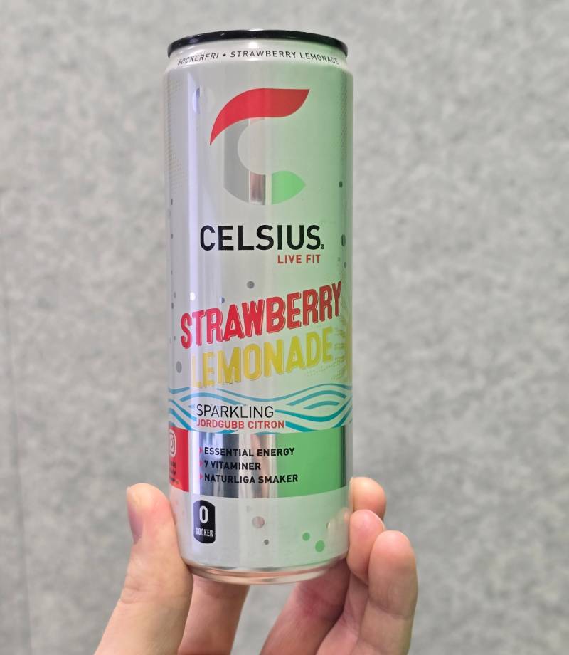 Celsius Strawberry Lemonade