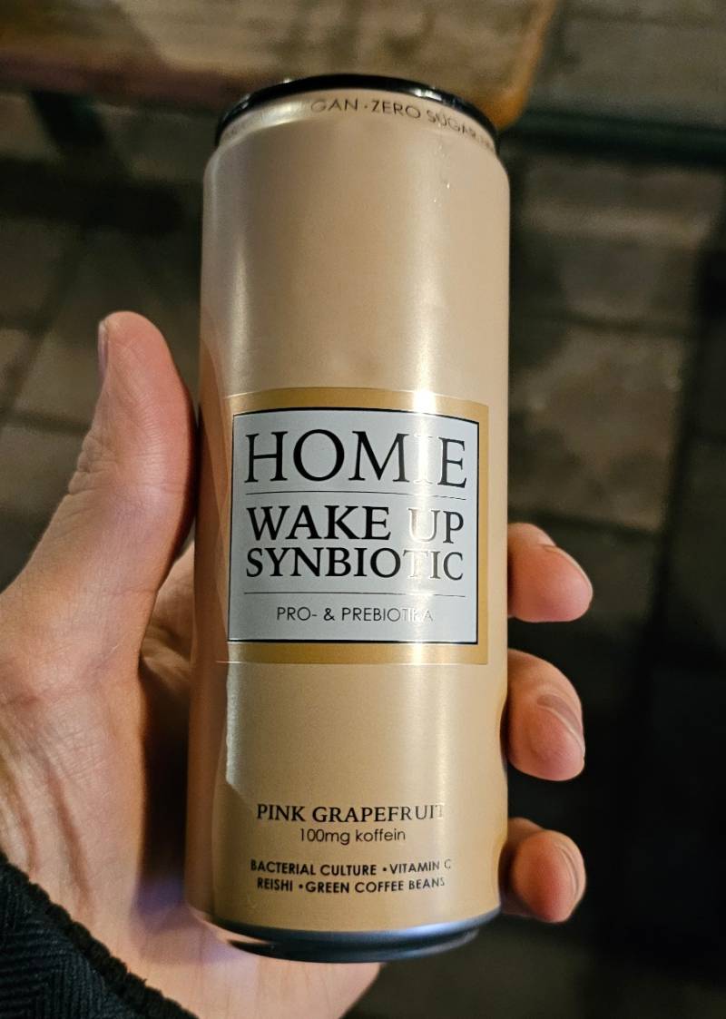 Homie Wake Up Synbiotic Pink Grapefruit