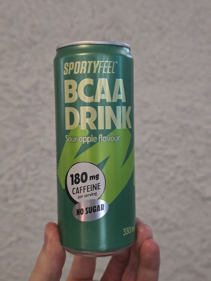 Sportyfeel BCAA Drink Sour Apple Flavour