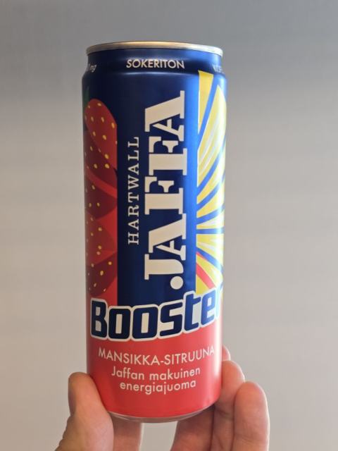 Jaffa Booster Mansikka-Sitruuna