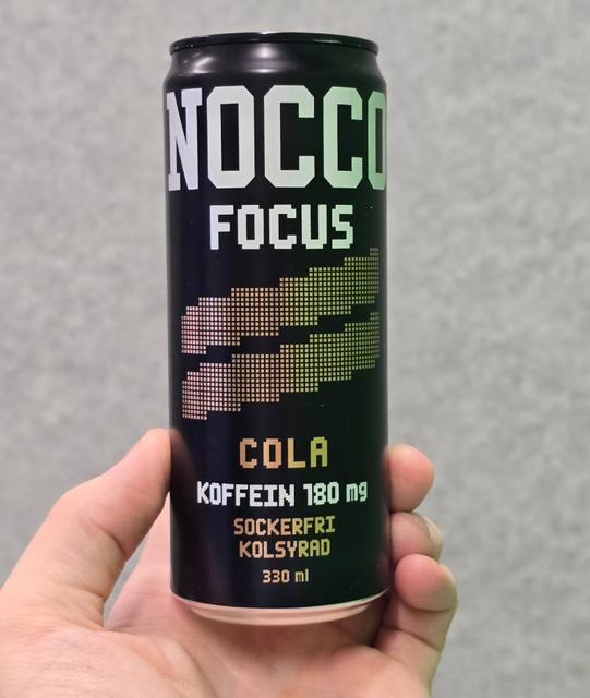 NOCCO Focus Cola