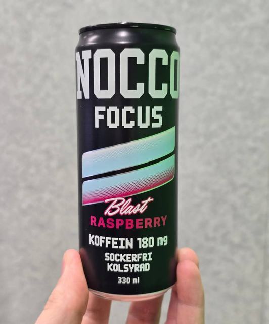 NOCCO Focus Raspberry Blast